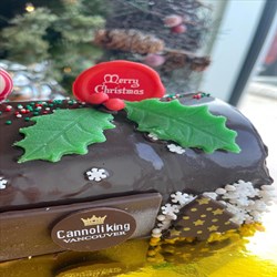 Yule Log Cake