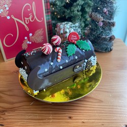 Yule Log Cake